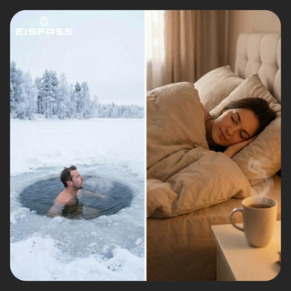 Eisbaden und Schlaf – wie regelmäßige Kältereize zu mehr Ruhe beitragen können