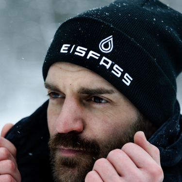 Eisfass Winter Mütze