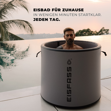 Eisfass Air Mini – Eisbad für Zuhause in Minuten bereit