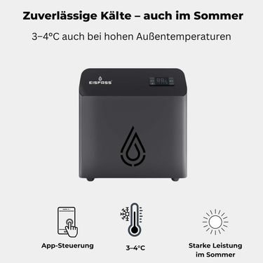 Eisfass Kühlsystem Standard – Zuverlässige Kälte auch im Sommer