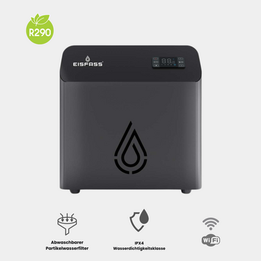 Kühlsystem Standard 2.0 | 1400 Watt Kältepower| Zum Eisbaden | bis 3-4 Grad | Eistonne| Kryotherapie | Eispool | Eisfass Air